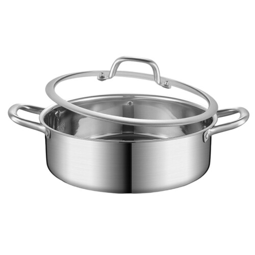 Rostbeständiger, doppelseitiger-28cm Einzelnes Suppengefäß