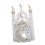 Gold and White Mosque Tower Model Desktop Ornament,Ramadans-A. 1