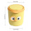Desktop Trash Container Cartoon Theme Odor Resistant PP-Green 4