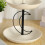 Elegant Double Layer Serving Dish Iron Display Plate for Fruits 6
