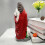 Jesus Christus-Statue mit Lamm, handbemalte Gute Hirten-Figur, 7