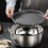 Easy Cleaning Nonrust Steel Bowl with-Six  piece set silic 7