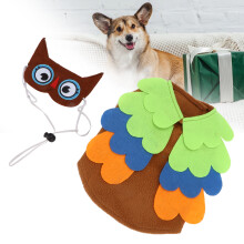 Lustiges Samt-Hunde-Kostüm für Halloween und Weihnachten, bequemes Verkleiden