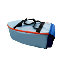 Bait Boat Carry Bag, Large Capacity, TearResistant, WaterRepellent Nylon, Portable Fishing Gear Storage, Blue