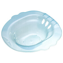 Universal Toilet Seat Bath with, Easy Storage, Overflow Protection for Hemorrhoid Care, Ideal for PostSurgery Hygiene.