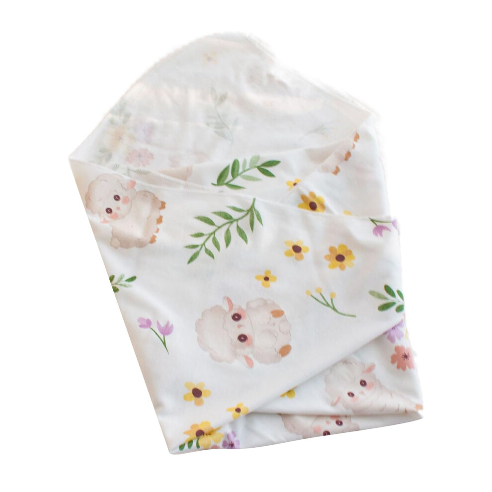 Baby Towel Cotton Wrap Newborn Receiving Blanket Patterned Stroller Blanket 100% Cotton Bath Towel