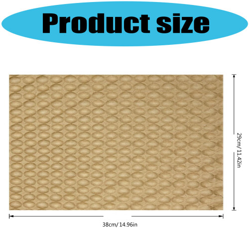 100Pcs Paper Bubble Padding For Safe Packaging Shipping Multiple 2