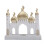 Gold and White Mosque Tower Model Ornament Ramadans-B. 1