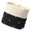 Elegant Bowknot Pattern Storage Bag Cotton Materials-Black 1