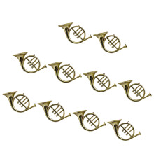 10Pcs Musical Instrument Theme Pendant Plastic Miniature-Astyle