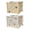Quilted Storage Basket for Books Clothes Organization-bow tie 2