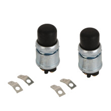 Claxonknop 12V17318G1, vervanging voor EZGO 1993-2022, robuust, waterdicht, zwaar uitgevoerd, universeel voor auto's en motorfietsen.