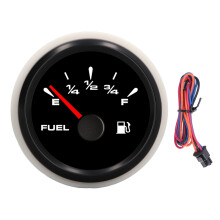 Digital Fuel Gauge 4 Vehicle Ships Trucks Construction Machinery, Fuel Level Indicator w/ High Precision & Anti Vibration Waterproof Stainless Steel