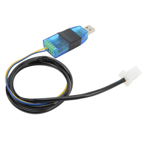 USB-datakabel til elcykelcontroller, programmerbar via pc til VOTOL EM150/2 200/2 260/2, følsomt USB til TTL-kabel, der sikrer optimal motor. 1