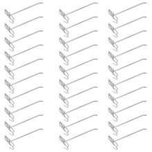 Metall-Lochwand-Zubehör, Gitterwand-Organizer, hochfeste Garagenwerkzeug-Haken mit verdicktem Stahlkern, umweltfreundliche Beschichtung, langlebig