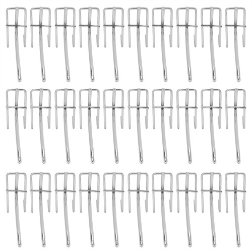 Durable Pegboard Hooks for Supermarket Storage, Heavy Duty Iron Wall Bracket Display Hook with Rust Resistant Surface, Ideal for Garage Kitchen Office 2