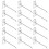 Durable Pegboard Hooks for Supermarket Storage, Heavy Duty Iron Wall Bracket Display Hook with Rust Resistant Surface, Ideal for Garage Kitchen Office 4