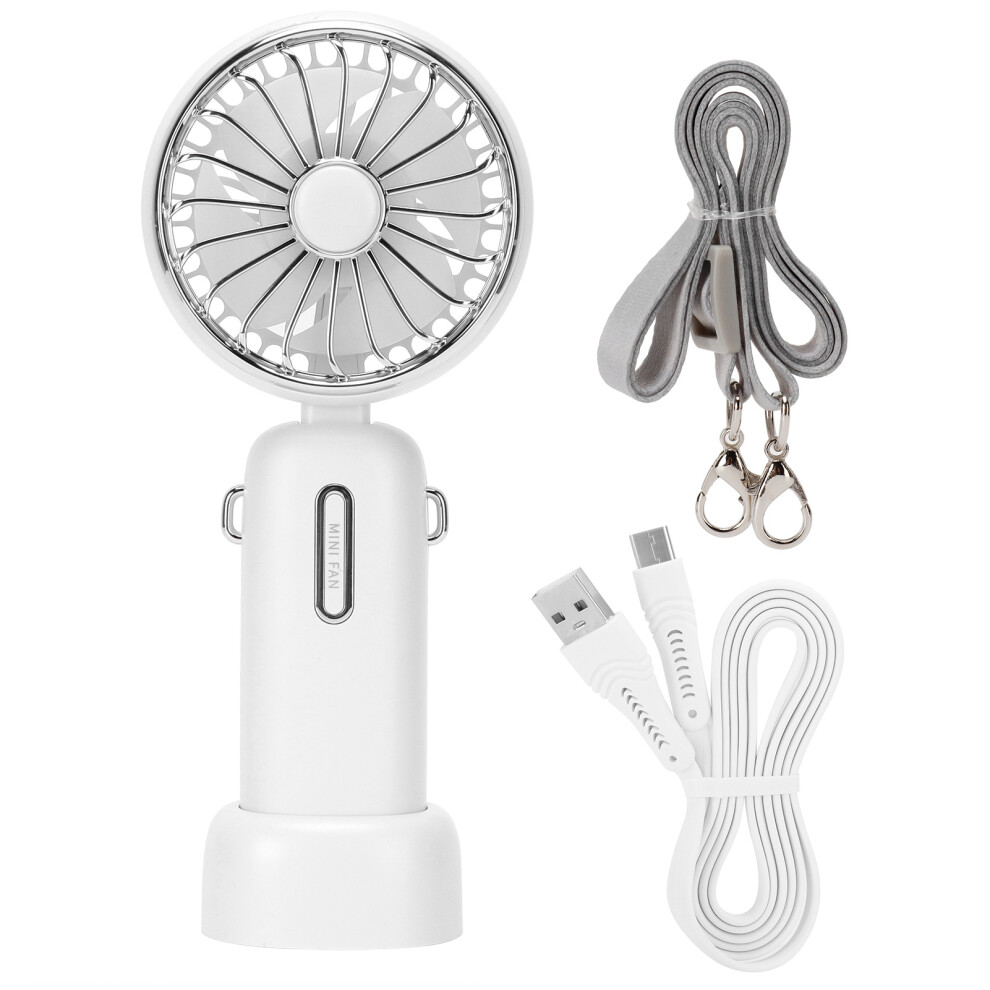 Wearable Neck Fan For Men Women, Battery Operated Handheld Fan With 18 Hours Usage, Portable Personal Cooler With Detachable Lanyard, Usb Rechargeable 9468298000378