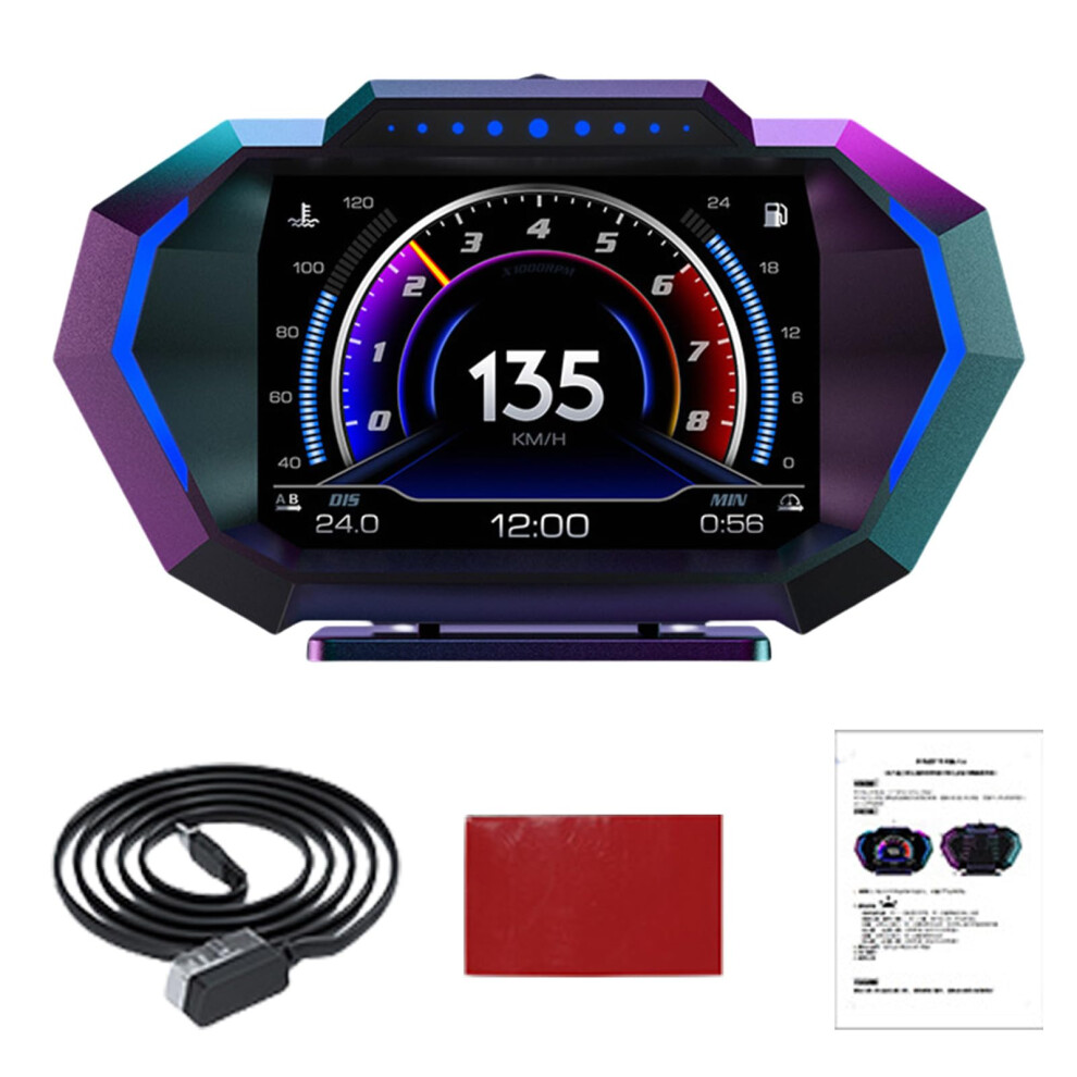 Multifunction Speed And Incline Instrument Digital Speedometer For Commutes And Adventure Trips Bike Compatible Compact 9365049759335