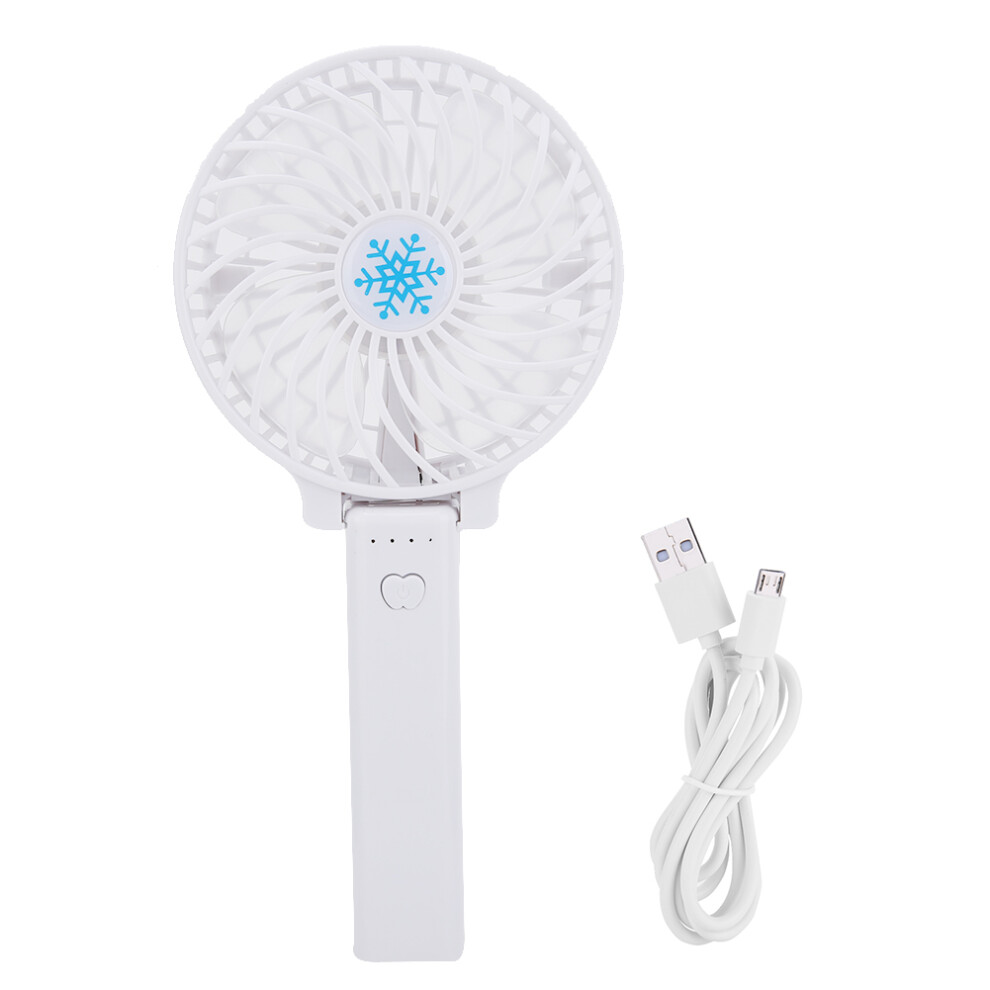 Compact Cooling Companion, Portable Misting Fan With Rechargeable Battery Operated For Versatile Use Indoor Outdoor, High-Capacity Battery Ensures 9169997615756