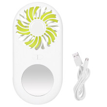 Hordozható mini ventilátorok csendes működéssel, USB-n újratölthető, állítható sebességű, többcélú személyes ventilátor, ideális