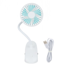 Rechargeable Multi-functional Personal Fan, Portable USB Fan with Flexible Neck Design for Hands-Free Cooling, Adjustable Speed Fan with Safe and