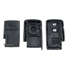 Guscio di ricambio per chiave telecomando Toyota Prius, copertura telecomando intelligente con chiave vergine, ricambio aftermarket senza componenti