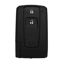 Lege sleutelbehuizing met blanco sleutel voor Toyota Prius 2004-2009. Vervangende sleutelbehuizing zonder elektronica. Sleutelblad moet nog worden