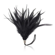 Feather tickler, feather flirting paddle, short spanking paddle, erotic paddle