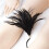 Feather tickler, feather flirting paddle, short spanking paddle, erotic paddle 5