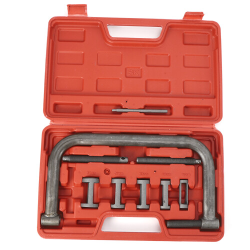 C Clamp Service Kit Auto Valve Spring Compressor Tool Overhead Valve Spring Compressor  Metal Construction Easy Storage And Transport Wide 2