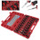 Universal Wire Connector Removal Kit for Technicians, Pin Extractor Release Tool with Non-Slip Grip Design, Terminal Release Kit Featuring Rustproof 8