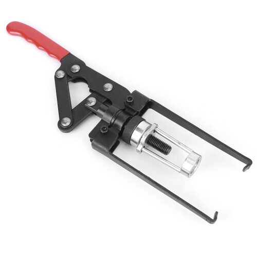 Professional Steel Construction Overhead Valve Spring Compressor Adjustable Spring Depth Reach With Automatic Cam Action Locking For Universal 2
