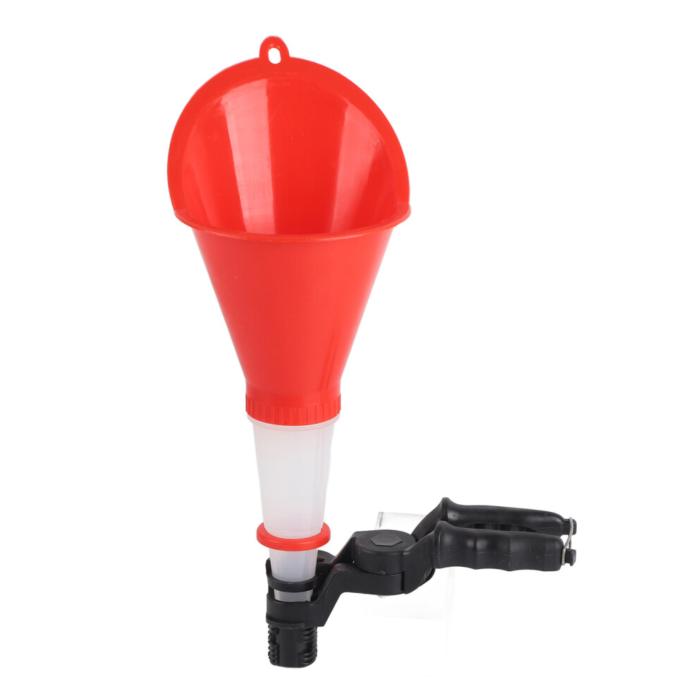 Flexible Oil Funnel With Hose Multi Functional Automotive Fluid Transfer Tool Curved Edge Design Fast Oil Change Tool For Gas Transmission Fluid 9437117522209