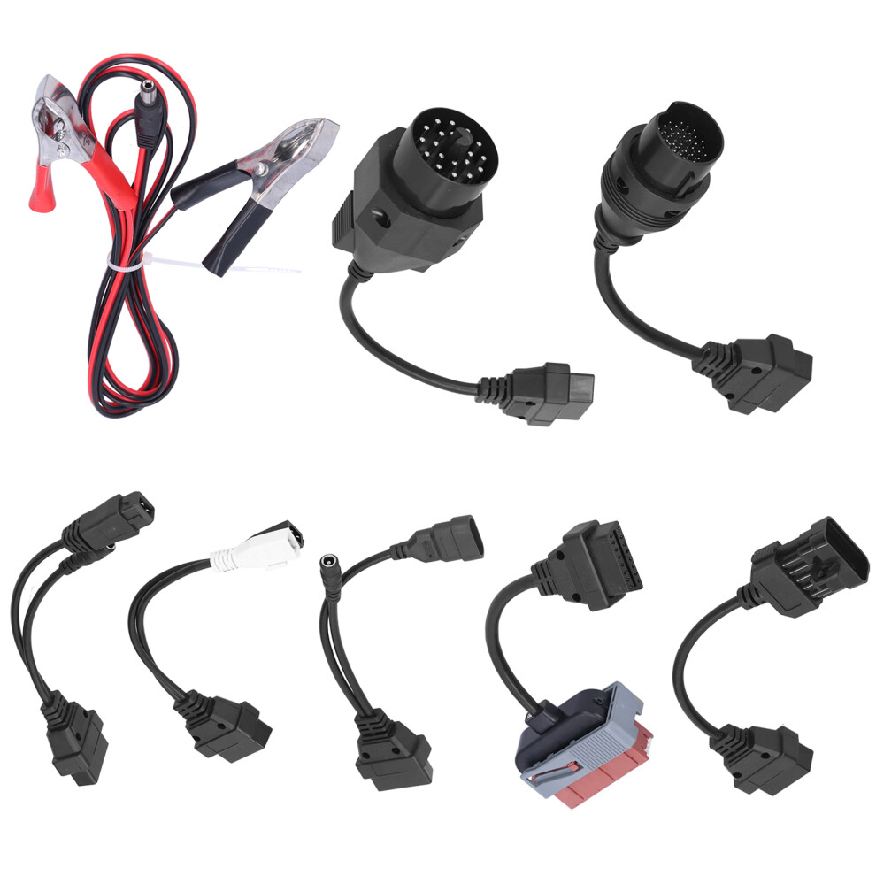 8Pcs Car Obd Diagnostic Cables Full Set Power Line Kit For Psa, Fiat, Opel 6951378899014