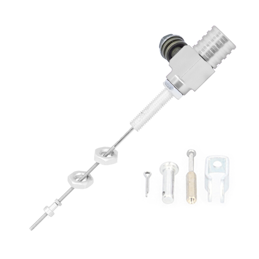 Hydraulic Clutch Master Cylinder M10x1.25mm Aluminium For Motorcycle Atv Silver 8771378455953