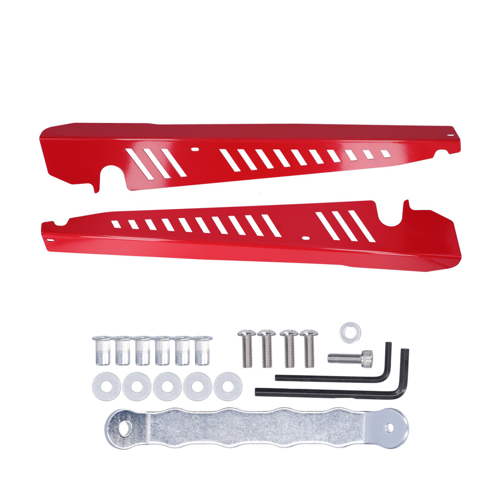 Exterior Styling Accs For Subaru Wrx Sti Fender Shroud Aluminum Alloy Car Modification Part Angled Cutouts Pulley Cover Dur Rust Resistant Easy 9190834410005