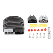 Régulateur-redresseur de tension en aluminium de haute qualité, dissipateur thermique amélioré, capacités de charge, composants électroniques