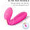 Portable dildo vibrator with 10 modes, heating, remote, for couples 4