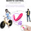 Portable dildo vibrator with 10 modes, heating, remote, for couples 3