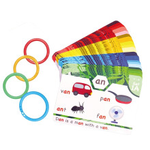 Phonetic Flash Cards Early Literacy Game, Phonetics for Nursery Flash Cards