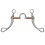 Stainless Steel Snaffle Bit Western Snaffle Bit Horse Training Equipment for Bite Training Bit with Copper Connector 1