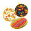 Set van 3 geïsoleerde zakjes om tortilla's, flatbread, 1