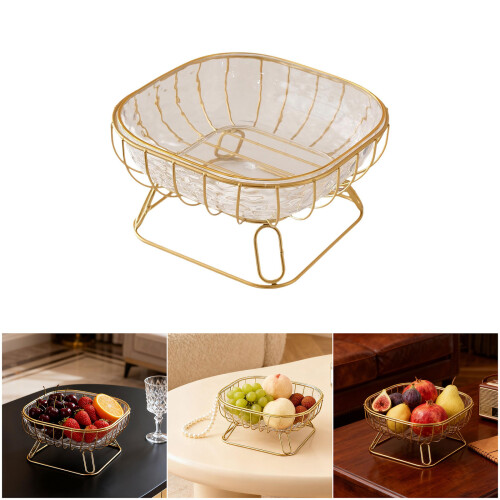 Multifunctional Serving Platter For Snacks Fruit-Cylindrical L 2