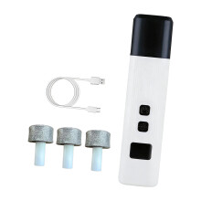 Haustier-Nagelschleifer, über USB aufladbar, Nagelpolierer,-Weiß