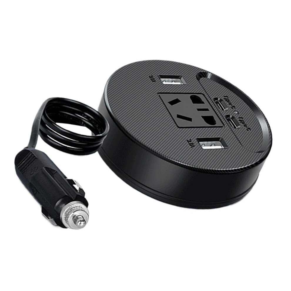 Car Power Converter, Fastcharging Car Charger Adapter, Multiport Car Power Inverter For Laptop And Phone, Plugin Car Adapter For Electronics 9365049061575