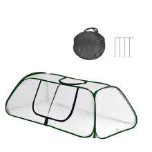 Couverture de jardin pour lit surélevé, serre transparente-vert