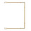 Support extensible télescopique en métal pour le support-Or 1