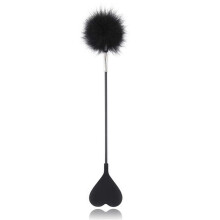 Sex Toy Feather Flirting Feather Love Massage Feather Pom with Feather Tickler Whip Heart Silicone Slapper Hand Adult Sex Toy