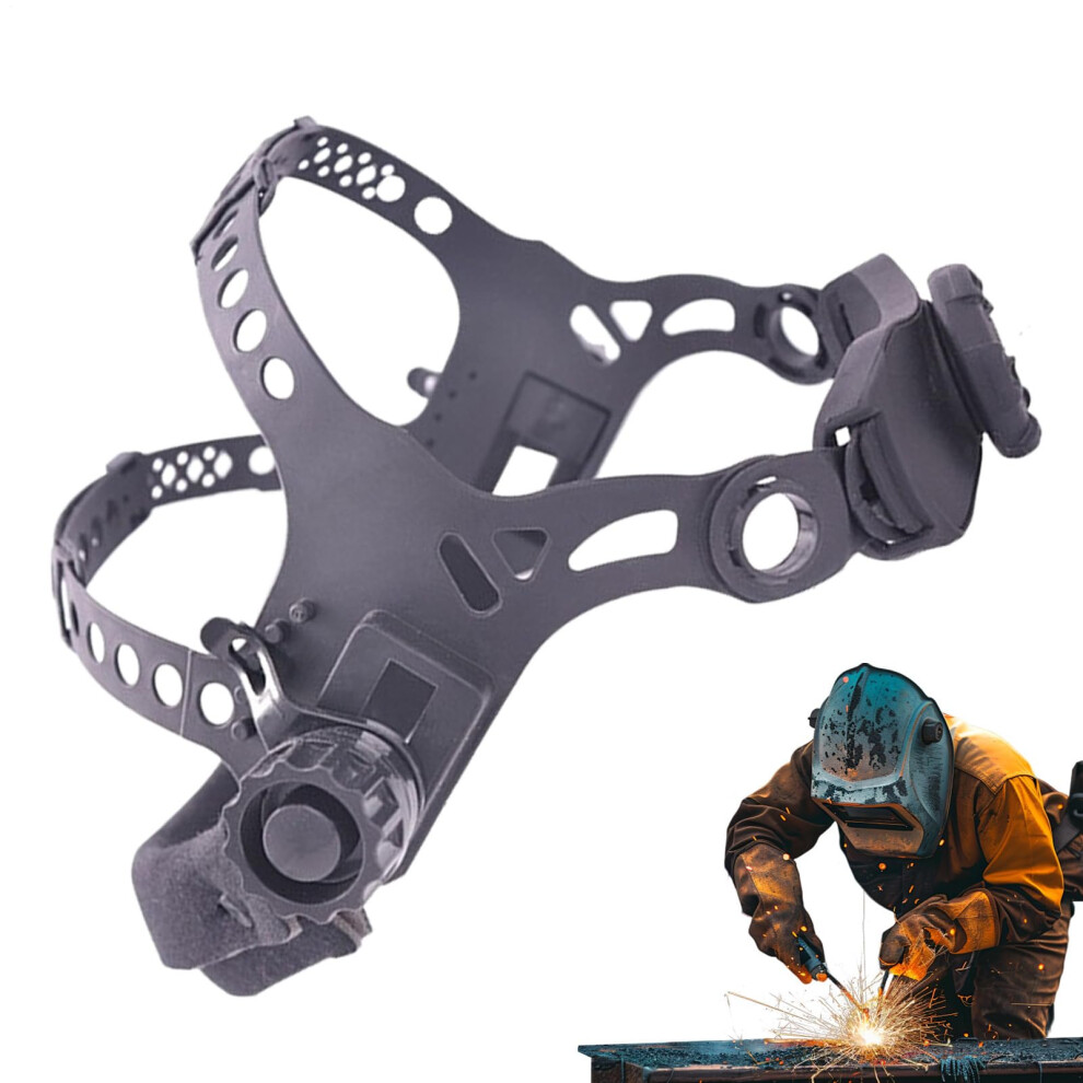 Welding Helmet Replacement Adjustable Headband Double Brace Square Head Ring Compatible With Most Welding Helmets 9412369963079